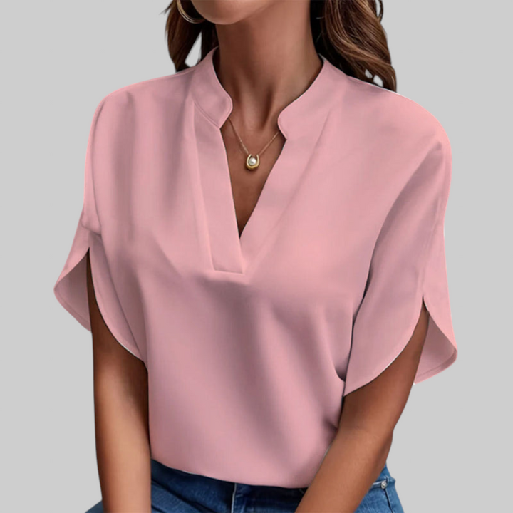 Carla | Luxurious V-Neck Top