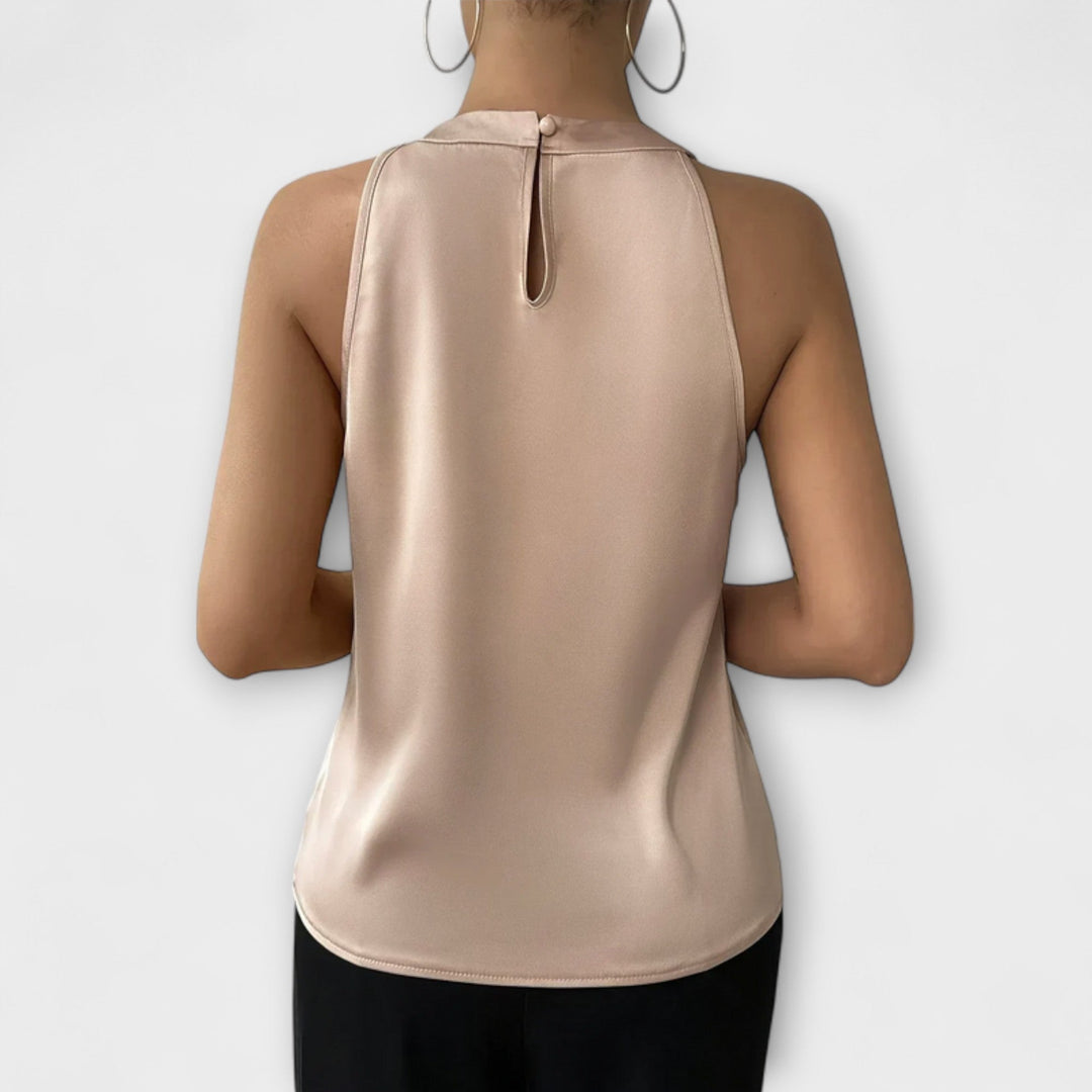 Skye - Stylish Strapless Satin Top