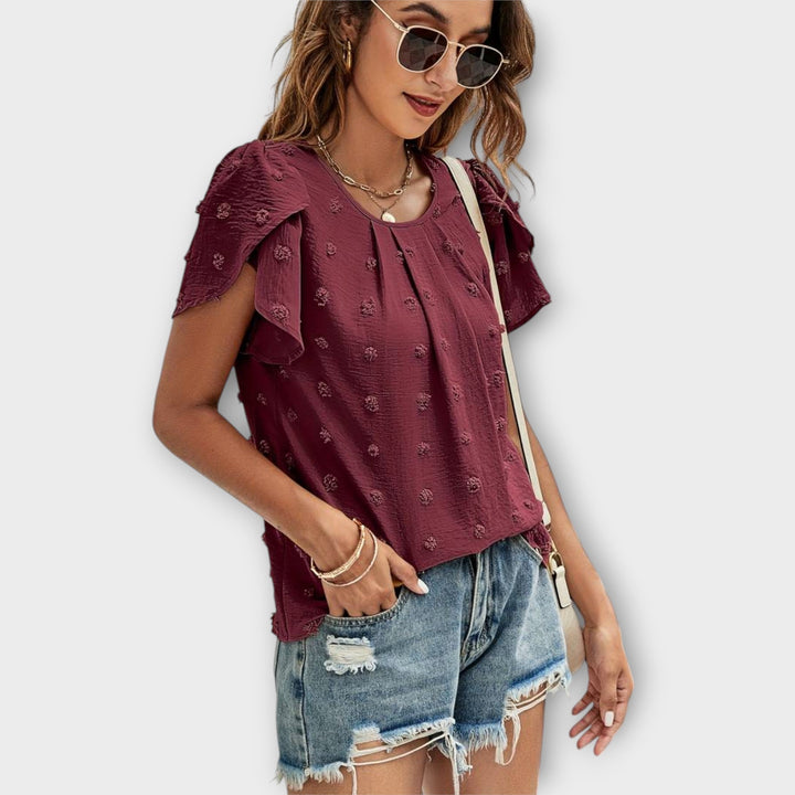 Charlotte - Ideal Polka Dots Blouse