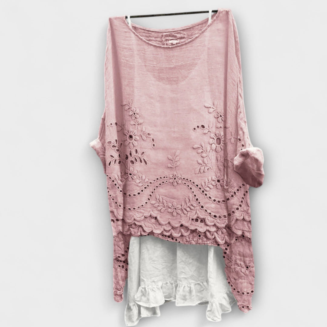 Ella – Blouse with Double Hem