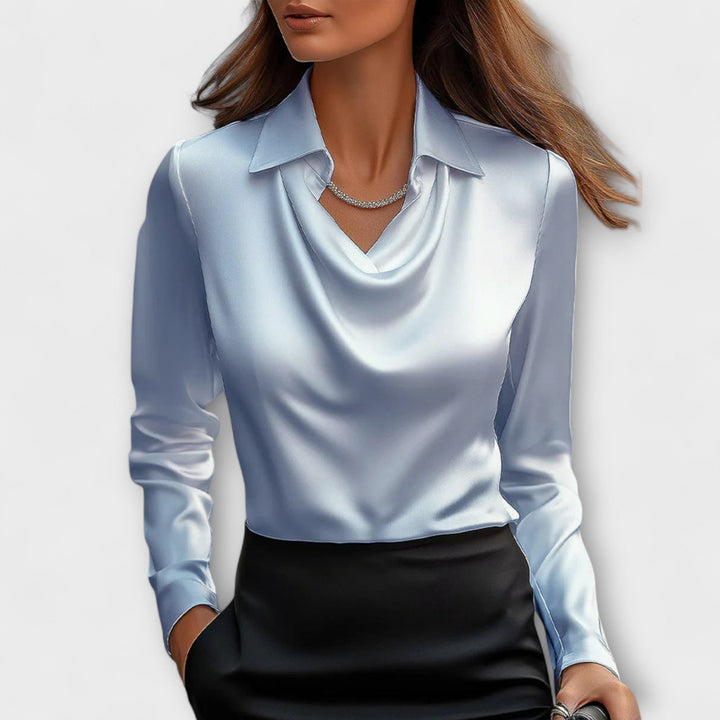 Brilliant Blouse with Laced Collar