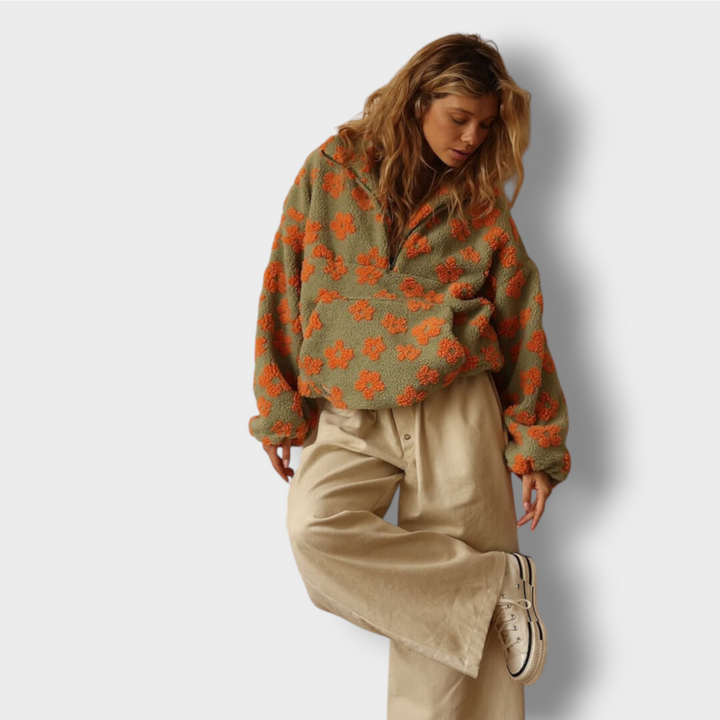 Daisy | Fleece Jacket Bloom