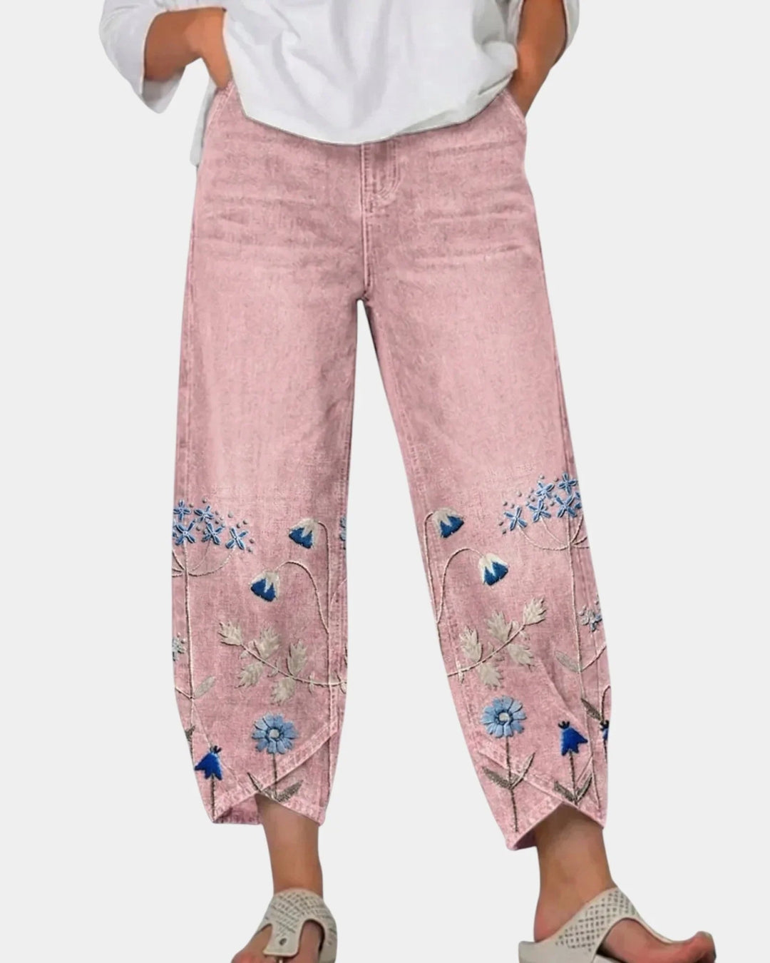 Olympe - Stylish Relaxed Pants
