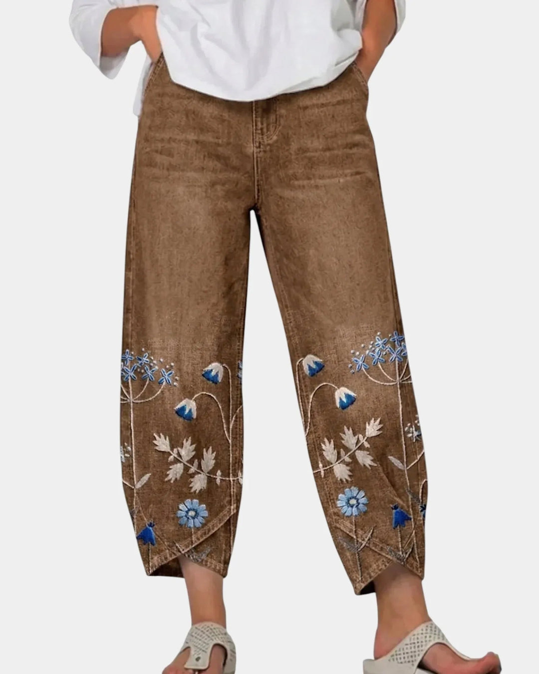 Olympe - Stylish Relaxed Pants
