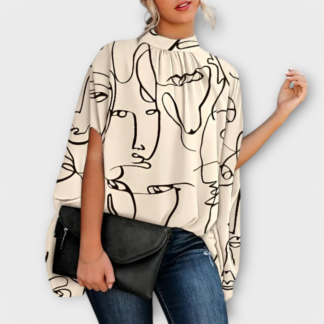 Jacqueline - Versatile Blouse for Evening Wear