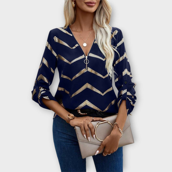 Emma - Elegant Zipperless Blouse
