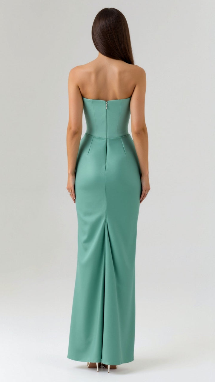 Esmeralda - Long Dress with Corset Bodice