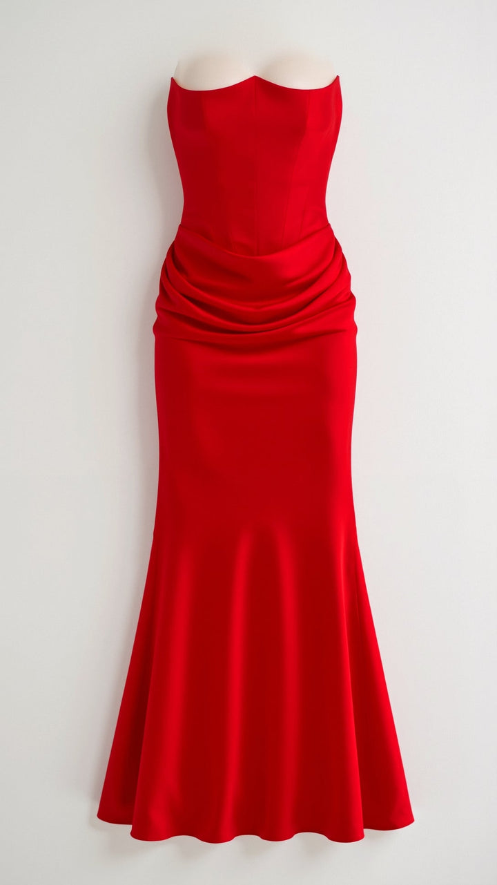 Esmeralda - Long Dress with Corset Bodice