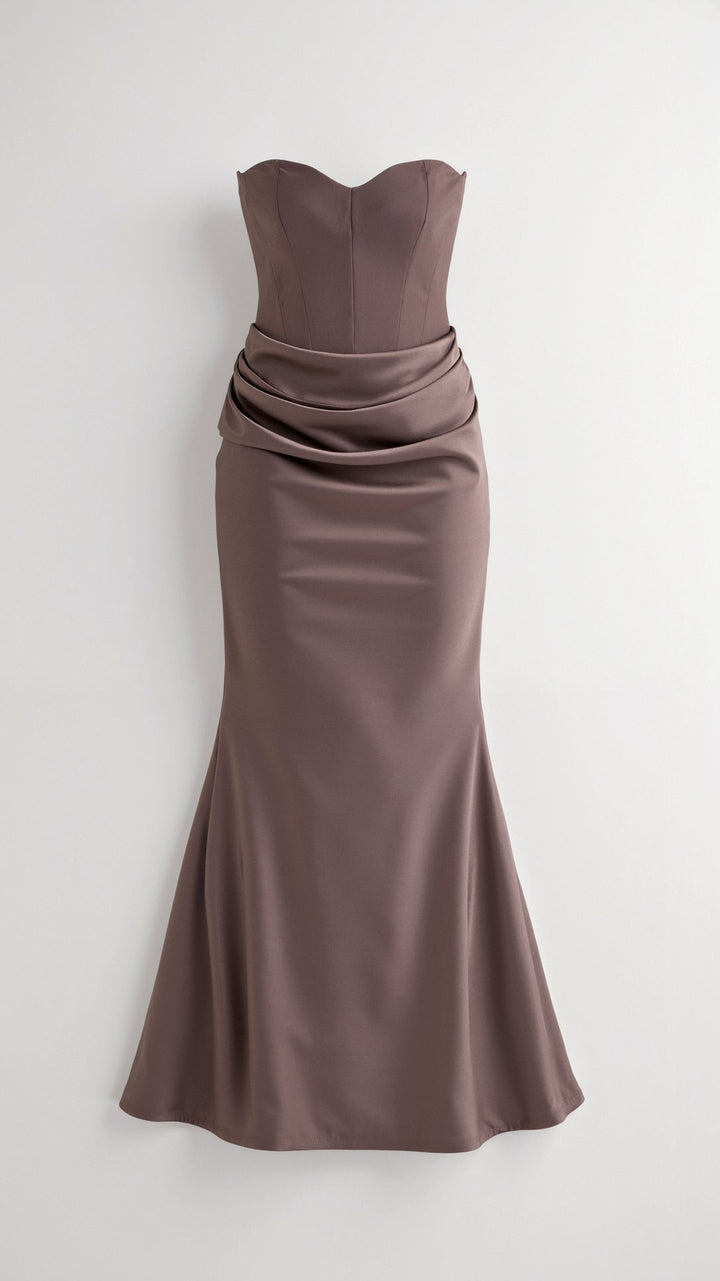 Esmeralda - Long Dress with Corset Bodice
