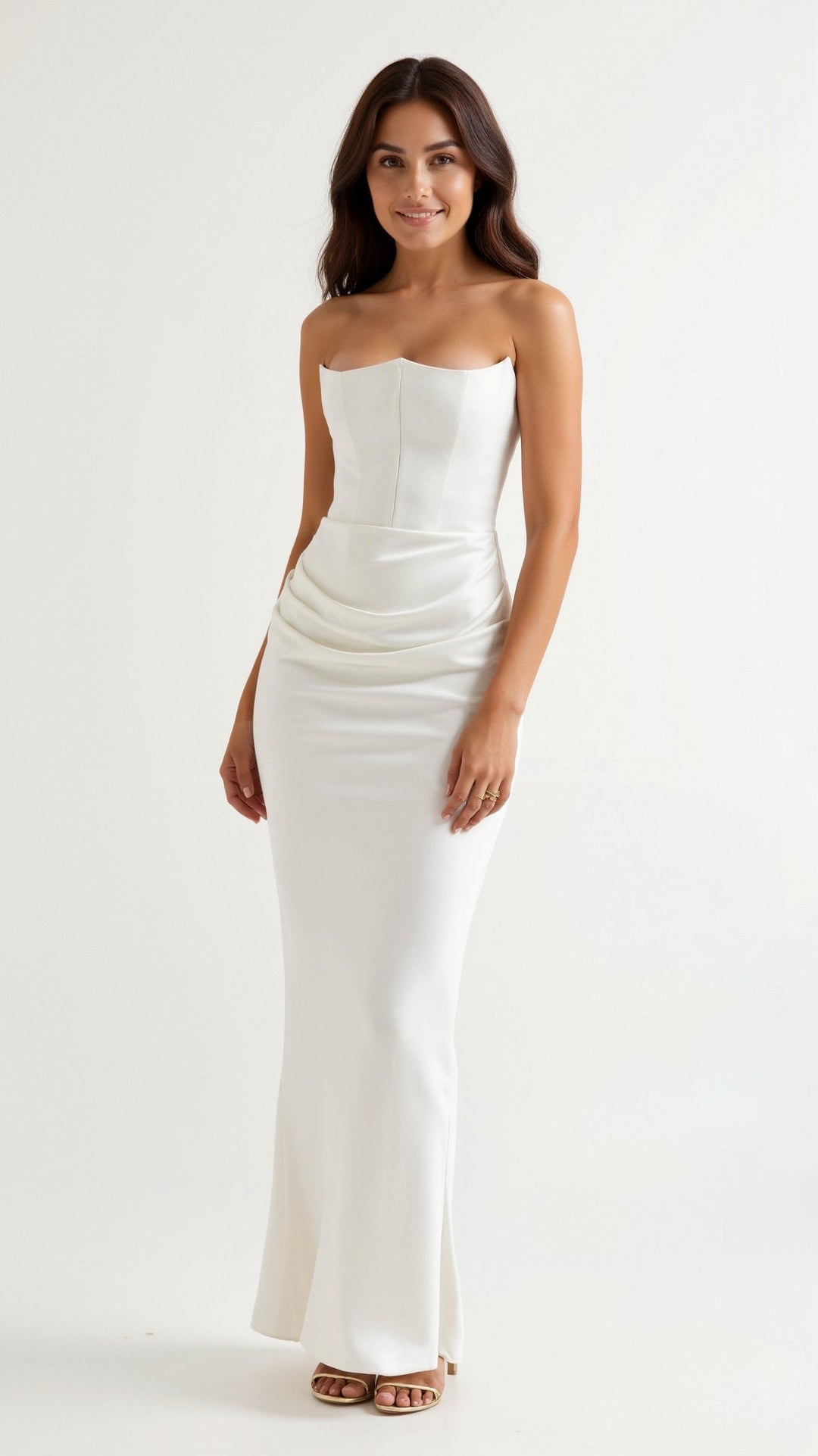 Esmeralda - Long Dress with Corset Bodice
