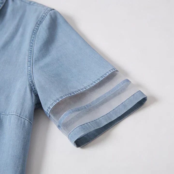 Brittany | Figure-Flattering Denim Dress