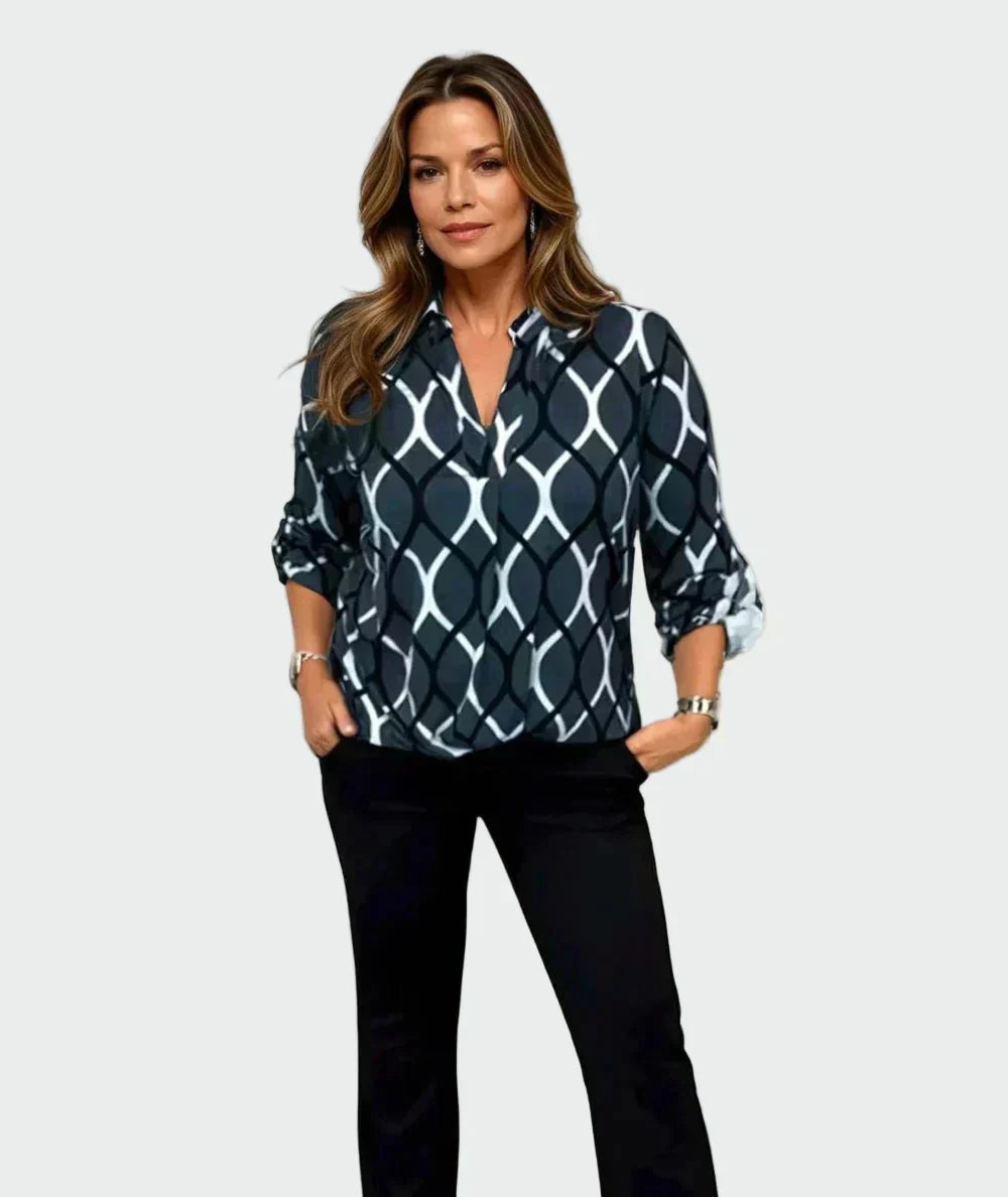 Long shirt with elegant design