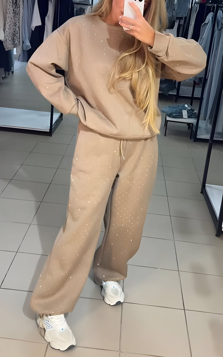 Simara – Two-Piece Sparkling Tracksuit