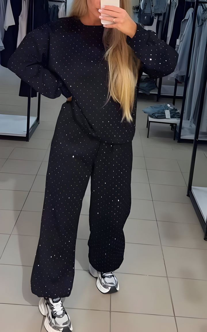 Simara – Two-Piece Sparkling Tracksuit