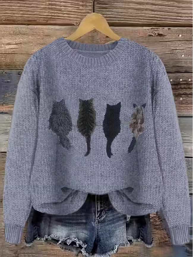 Nivra | Artistic Knit Sweater