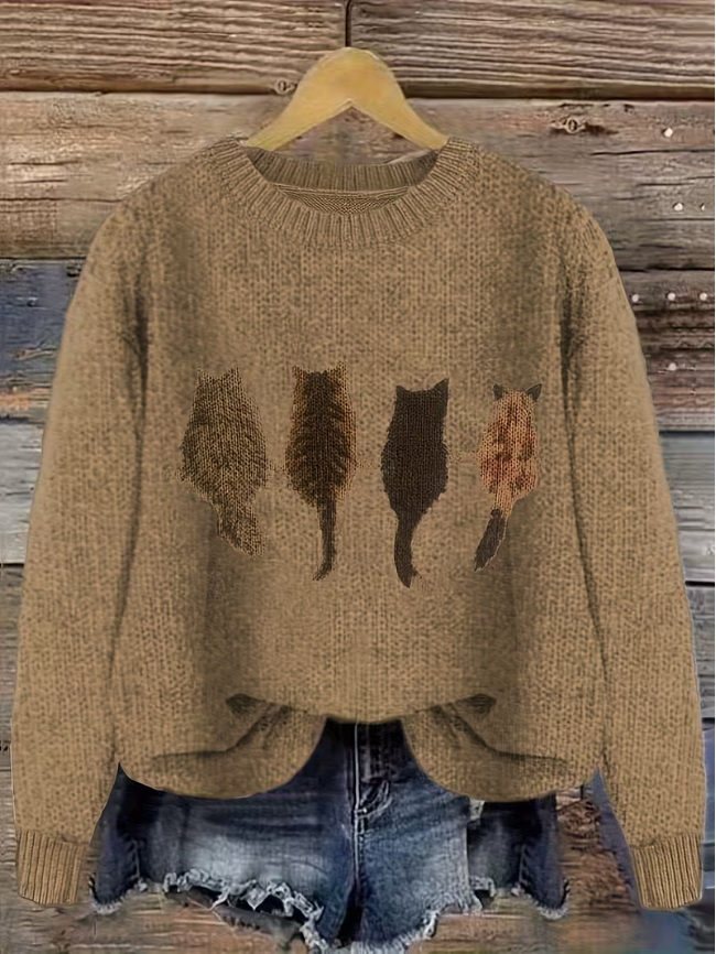 Nivra | Artistic Knit Sweater