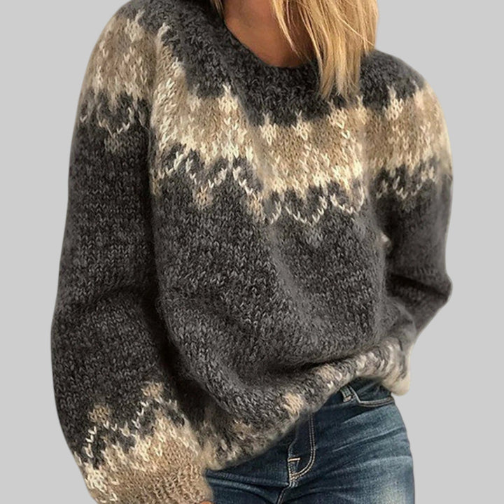 Elsa - Long-sleeve Rugby-style Sweater