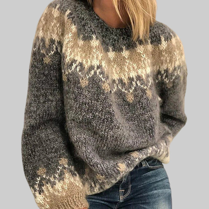 Elsa - Long-sleeve Rugby-style Sweater