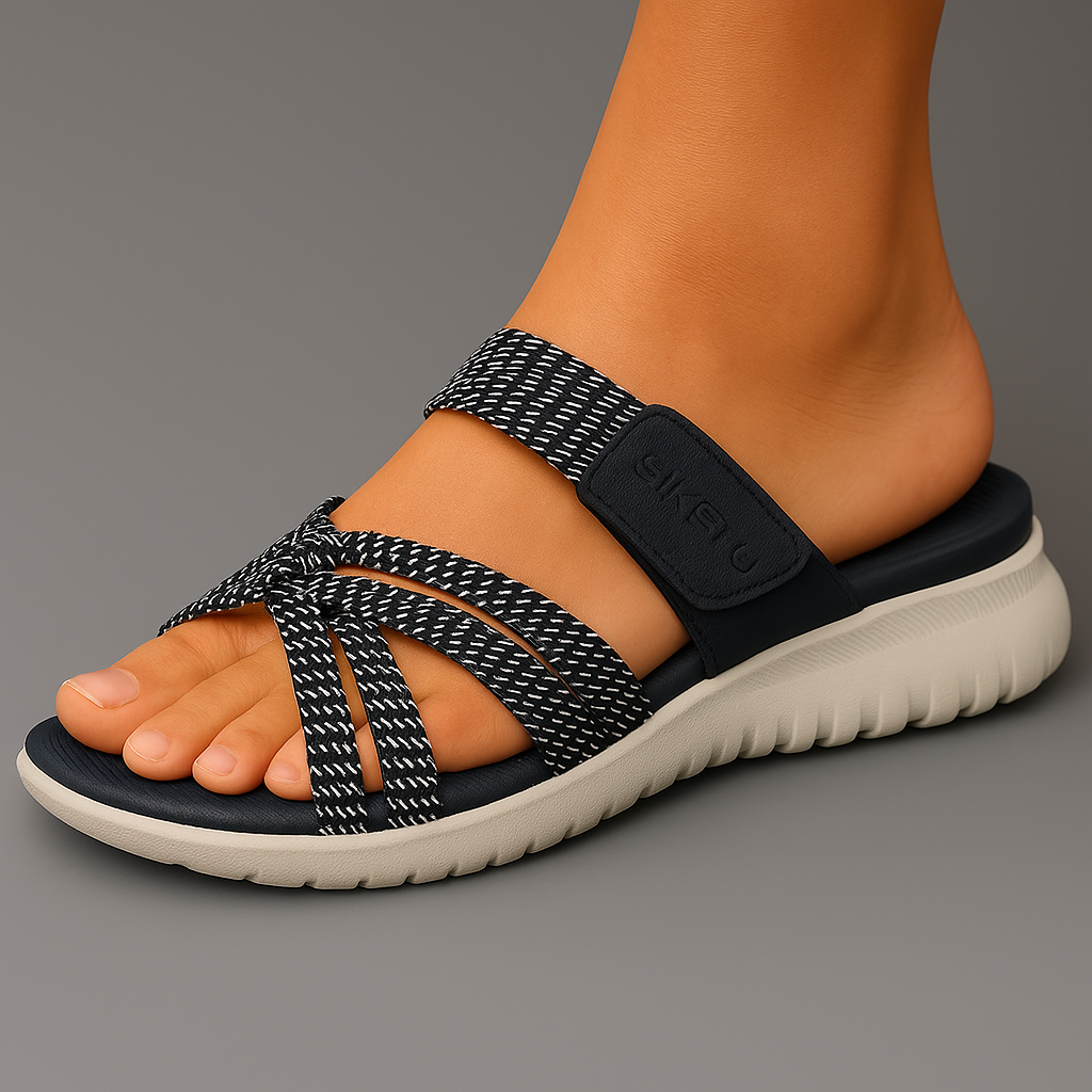 Lina - Comfortable Slip-On Orthopedic Sandals