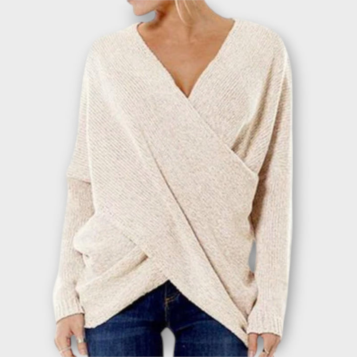 Heidi - Cross-Stitch Girl Sweater