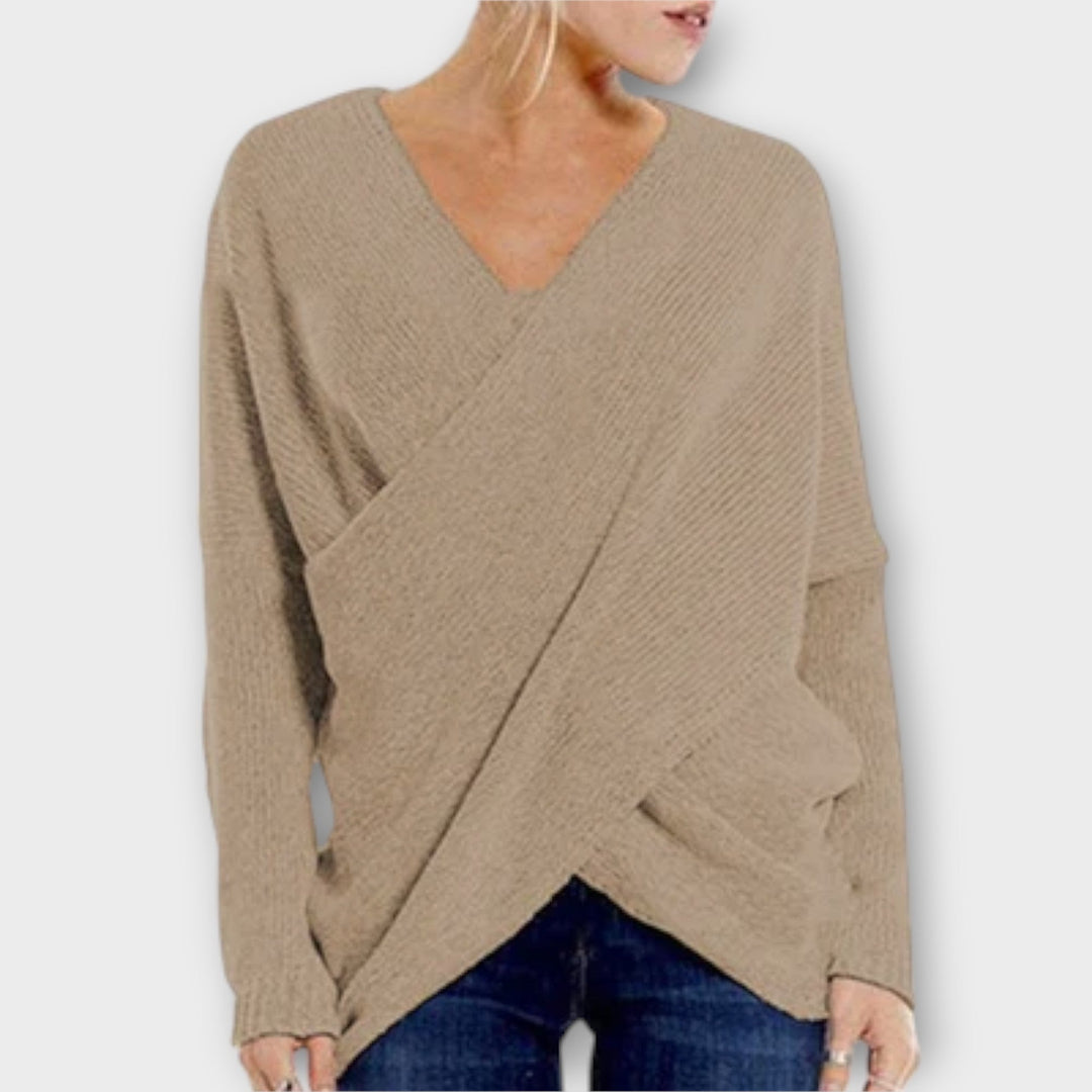 Heidi - Cross-Stitch Girl Sweater