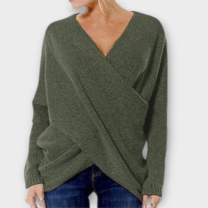 Heidi - Cross-Stitch Girl Sweater